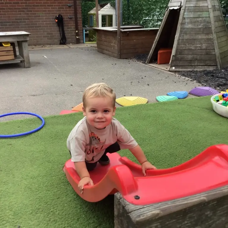 Under 2's play at Cinder Ash Pre School